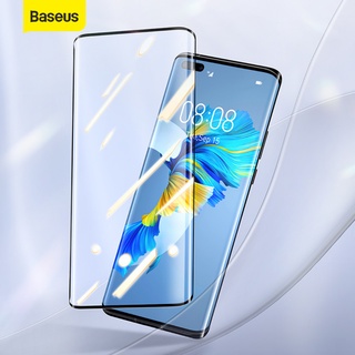 Baseus Huawei P40 Pro/Mate40 Pro 0.25mm 1Pcs Full-screen Curved Surface Full Rubber Tempered Glass Film Screen Protector Film