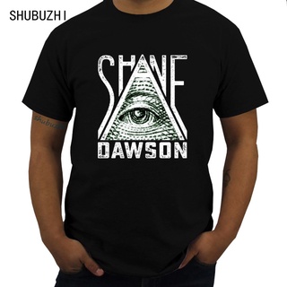 เสื้อยืด ผ้าฝ้าย พิมพ์ลาย Shane Dawson All-Seeing Eye สีดํา แฟชั่นฤดูร้อน สไตล์คลาสสิก สําหรับผู้ชาย และผู้หญิงสามารถปรั
