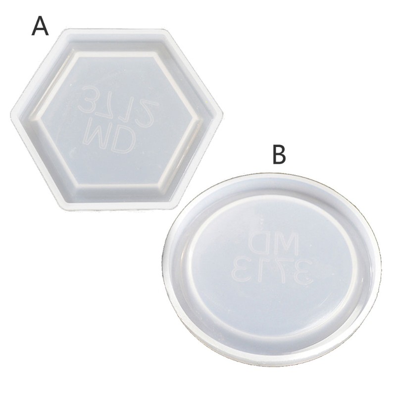 flgo-ถาดแม่พิมพ์ซิลิโคนเรซิ่นทรงหกเหลี่ยมสําหรับทําเครื่องประดับ