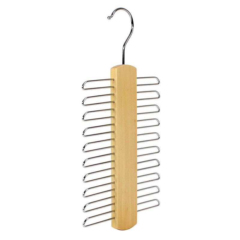 store-20-bar-wooden-tie-hanger-scarfs-amp-belt-rack-organiser