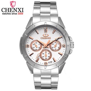 C HENXI ยี่ห้อควอตซ์นาฬิกาคนรักด้านบนหรูหราทองนาฬิกาผู้ชายนาฬิกาเหล็กผู้หญิงนาฬิกาข้อมือคู่ควอตซ์ - นาฬิกา