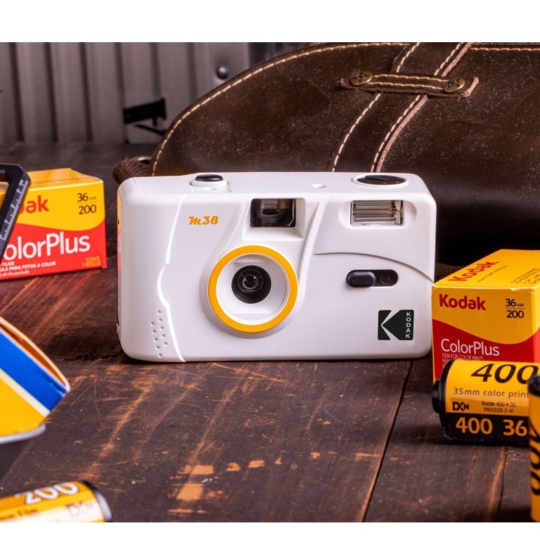 กล้องฟิล์ม-kodak-m35-m38-แถมถ่าน-เปลี่ยนฟิล์มได้-reusable-film-camera-35mm-135-กล้องฟิล์มเปลี่ยนฟิล์มได้-กล้อง