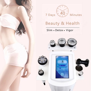 8-in-1 Multifunction weight loss radio frequency cavitation slimming machine vacuum detoxification compact slimming beau