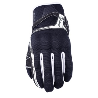 FIVE Advanced Gloves - RS3 Black/ White - ถุงมือขี่รถมอเตอร์ไซค์