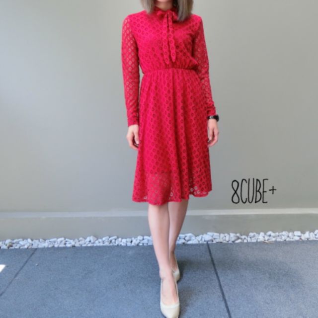 luckey-red-dress