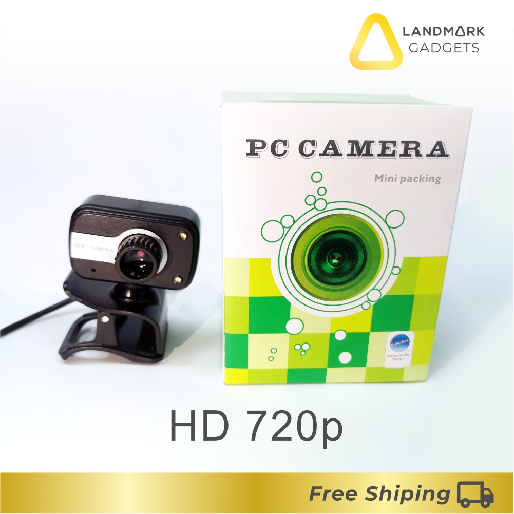 กล้องเว็บแคม PC Camera Mini packing - Web Cam HD 720p (พร้อมไมโครโฟนใน ...