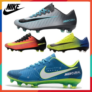 ส่งจากกรุงเทพ Nike Mercurial Vapor XI FG รองเท้าสตั๊ด รองเท้าฟุตซอล รองเท้าฟุตบอลมืออาชีพ ราคาถูก รองเท้าฟุตบอล