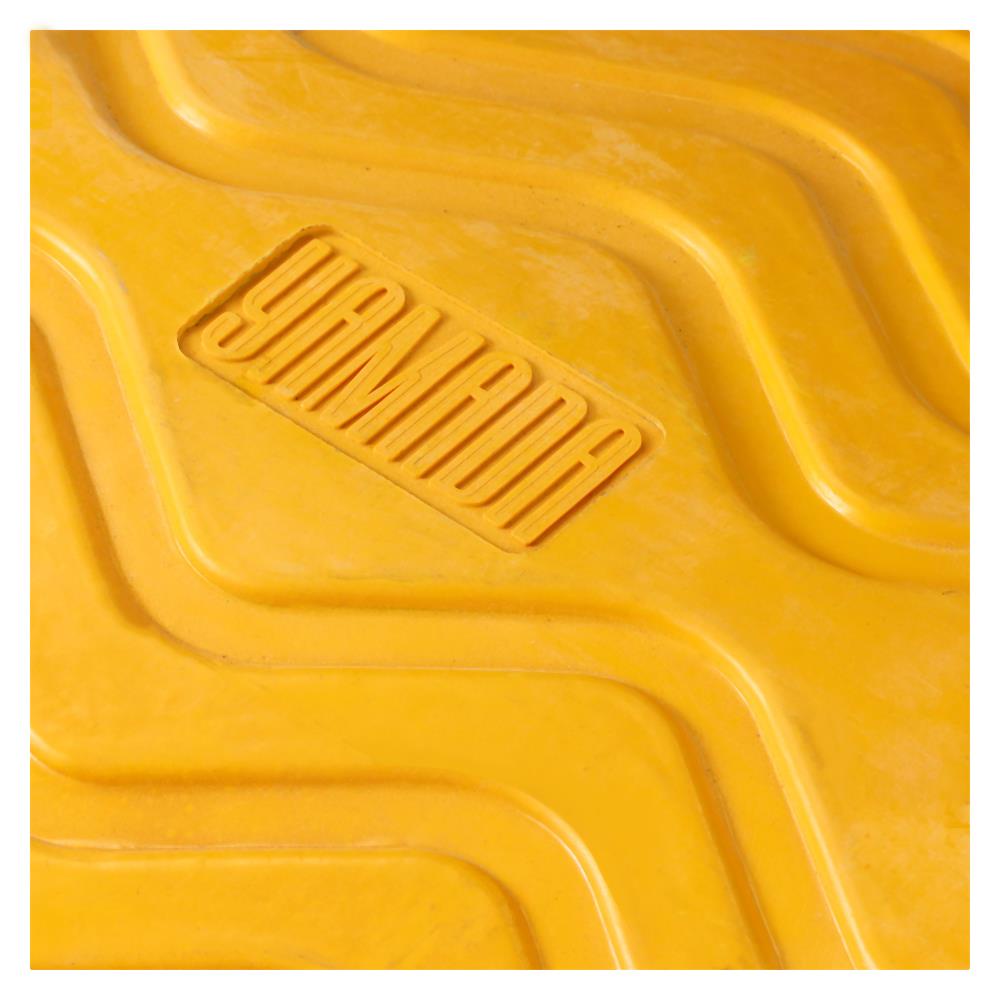 ยางชะลอความเร็ว-yamada-y1-50x35x5-cm-สีเหลือง-อุปกรณ์นิรภัยส่วนบุคคล-rubber-speed-hump-yamada-y1-50x35x5cm-yellow
