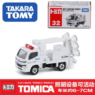 โมเดลรถยนต์ Takara Tomy Tomica No.32 MILT LIGHTING VEHICLE Diecast Model Car