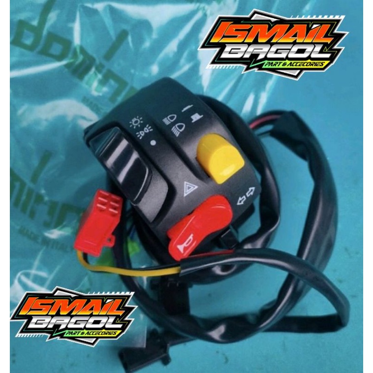 สวิตช์โดมิโน ซ้าย KTC MODEL สวิตช์ด้านซ้าย แบบสากล Shopee Thailand