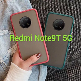 (พร้​อมส่งในไทย)เคสขอบนิ่มหลังแข็งขุ่นXiaomi Redmi Note9T 5G