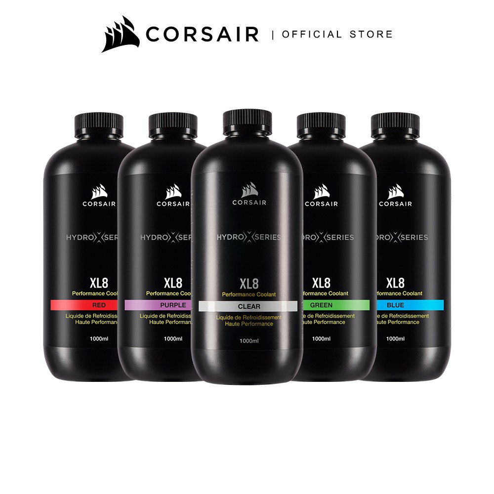 CORSAIR Hydro X Series XL8 - น้ำยาหล่อเย็นสำหรับชุดน้ำ 1 ลิตร