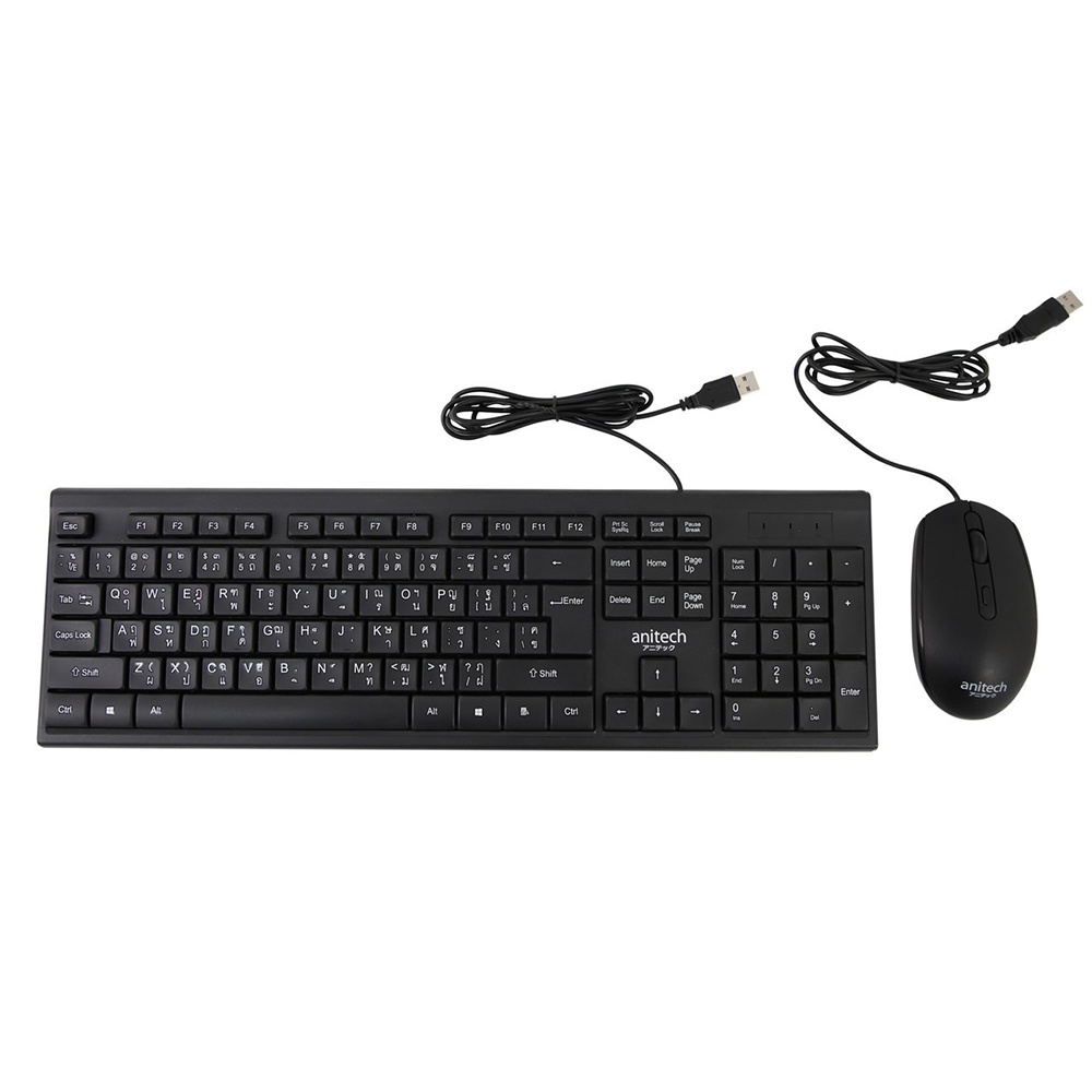 anitech-keyboard-and-mouse-pa805-ชุดเมาส์คีย์บอร์ด-ของแท้