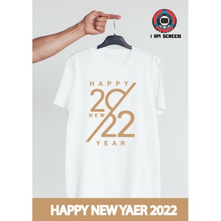 【hot sale】เสื้อยืดปีใหม่ 2022 เนื้อผ้าดี ใส่สบาย