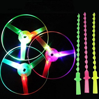 ARLO_Funny Spinning Dragonfly Hand Push Light Flying Saucer Kids Toy for Outdoor Play