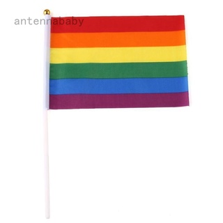 ธงแบนเนอร์ LGBT สีรุ้ง สําหรับตกแต่งปาร์ตี้