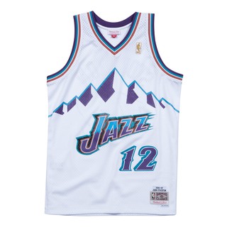 Mitchell and Ness เสื้อ Swingman JOHN STOCKTON UTAH JAZZ 1996-97 M&N HWC SWINGMAN