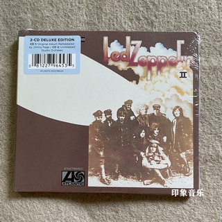 ใหม่ ของแท้ แผ่น CD เพลงอวกาศ Zeppelin Led Zeppelin II 2014 2