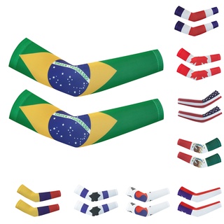 ลดกระหน่ํา Brazil US Canada Mexico Israel ปลอกแขนป้องกันรังสียูวี พลังงานแสงอาทิตย์ สําหรับผู้ชาย ตกปลา