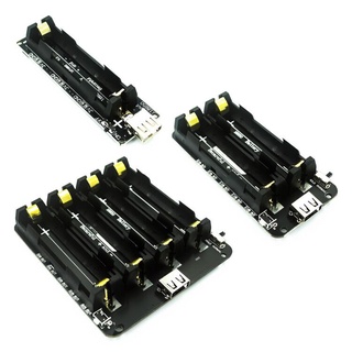 ภาพหน้าปกสินค้าบอร์ดโมดูลขยายพลังงานแบตเตอรี่ลิเธียม 18650 V8 5V 3A 3V 1A Micro USB สําหรับ Arduino ESP32 ESP8266 Relandor ที่เกี่ยวข้อง