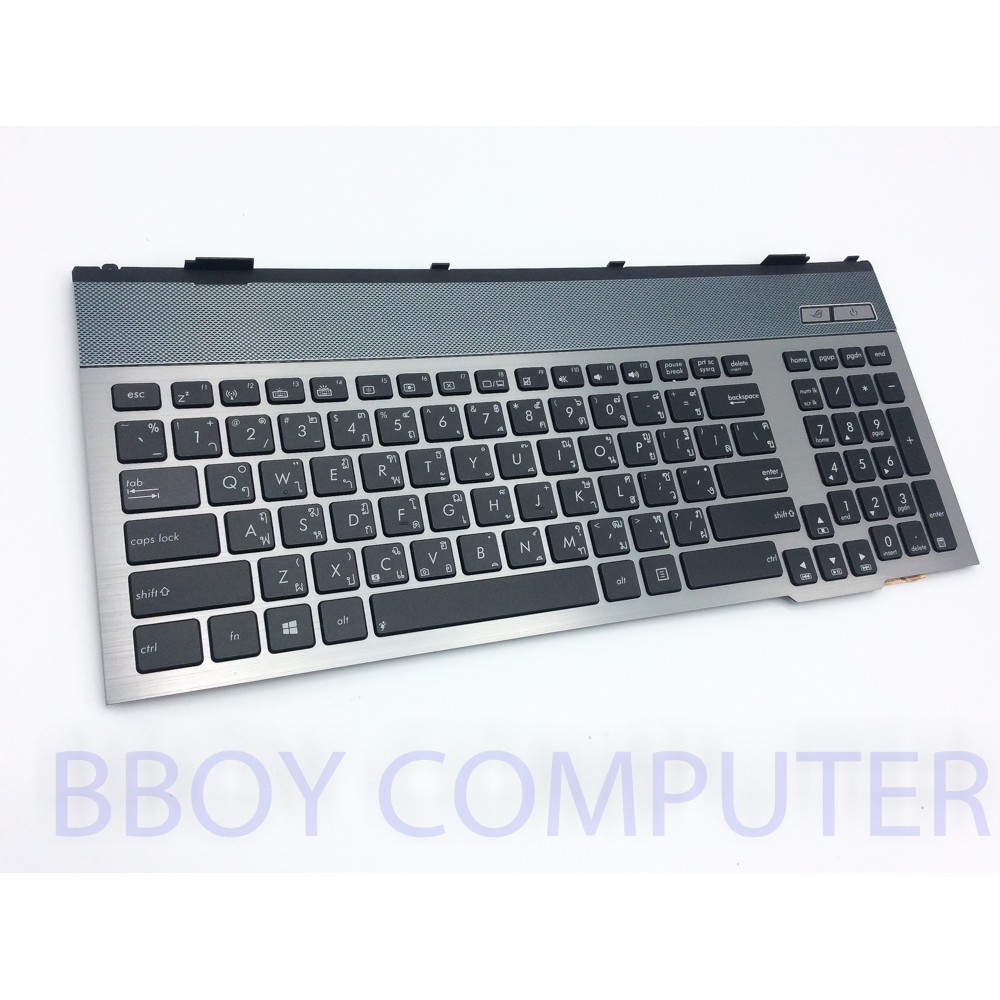 asus-keyboard-คีย์บอร์ด-asus-g55-g55v-g55vw-g57-g57v-g57vw-ไทย-อังกฤษ-พร้อมเฟรม