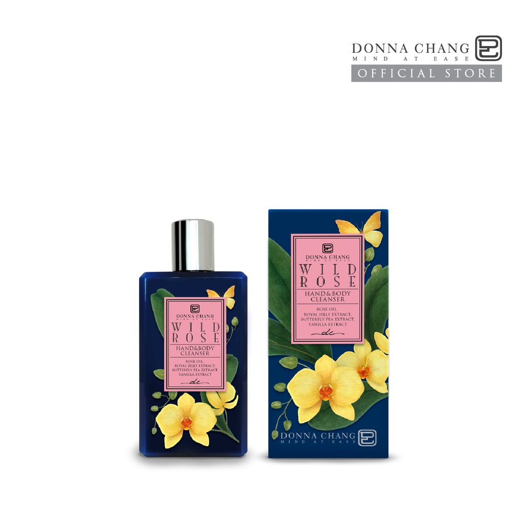 donna-chang-wild-rose-hand-amp-body-cleanser-ดอนน่า-แชง-เจลอาบน้ำ-สบู่อาบน้ำ-เจลล้างมือ-สำหรับผิวแพ้ง่าย-250ml