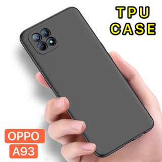 TPU CASE เคสออฟโป้ OPPO A93 เคสซิลิโคน เคสนิ่ม สวยและบางมาก เคสสีดํา Oppo A93 [ส่งจากไทย]