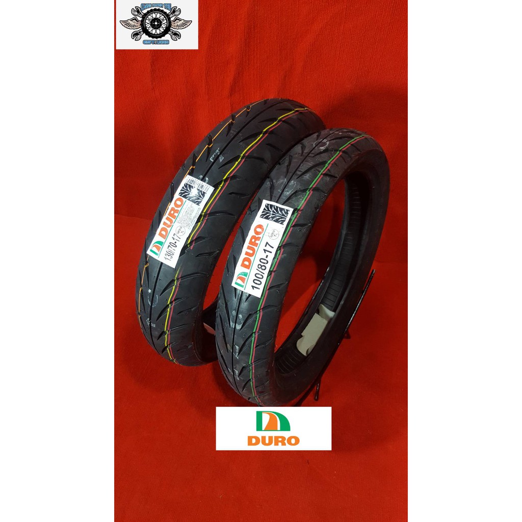 100-80-17-130-70-17-ยี่ห้อ-duro-ยางสำหรับรถ-150cc-250cc-รุ่น-hf-918-ขนาดยางหน้า-100-80-17-ขนาดยางหลัง-130-70-17