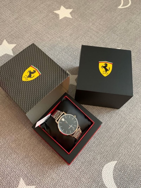 ผ่อน0-นาฬิกา-scuderia-ferrari-ultraleggero-watch-0830560-สแตนเลส-สีเงิน