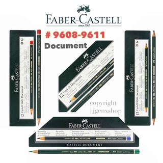 ภาพหน้าปกสินค้า- (กล่อง 12 แท่ง)💯 Faber Castell ดินสอตรวจงาน ดินสอ Copy Document รุ่น 9608/9609/9610/9611 ของแท้ 100% ดินสอทันตกรรม - ที่เกี่ยวข้อง