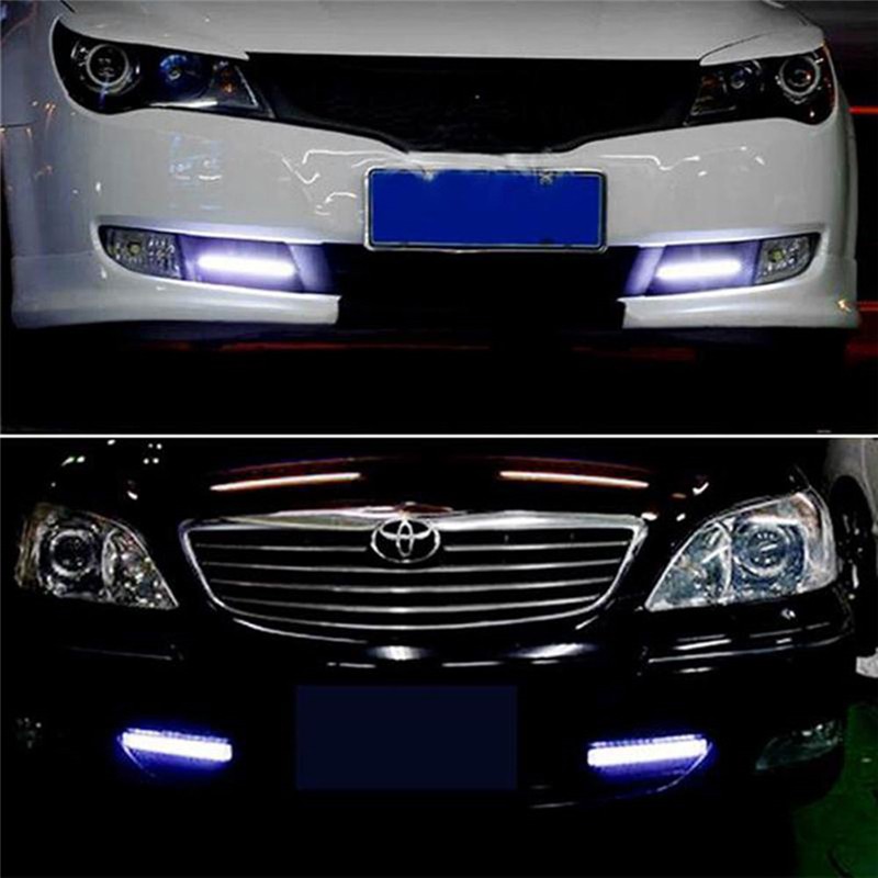 ภาพสินค้าGS ไฟติดรถยนต์ LED DRL กันน้ำ ขนาด 17 ซม. 1 ชิ้น จากร้าน grandstore.th บน Shopee ภาพที่ 4