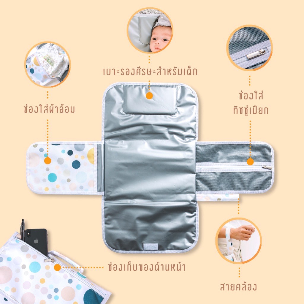 kidsgenic-แผ่นรองเปลี่ยนผ้าอ้อมแบบพกพา-changing-pad-change-amp-go