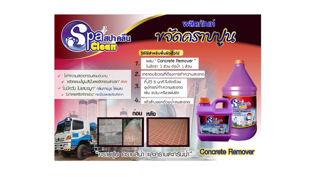 สปาคลีน-น้ำยาล้างคราบปูน-ขนาด-1000-มล-ล้างคราบตะไคร้น้ำ-ล้างคราบสนิมน้ำ-ล้างคราบเชื้อรา-ขจัดคราบปูน-ล้างพื้น-สุขภัณฑ์