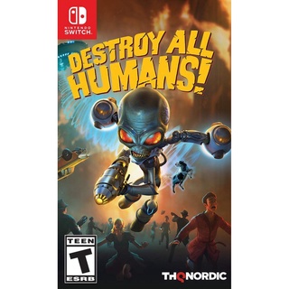 [+..••] NSW DESTROY ALL HUMANS! (เกมส์  Nintendo Switch™ 🎮)