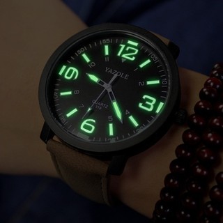 ภาพหน้าปกสินค้าYAZOLE นาฬิกาควอตซ์ผู้ชาย นาฬิกาข้อมือ ที่เกี่ยวข้อง