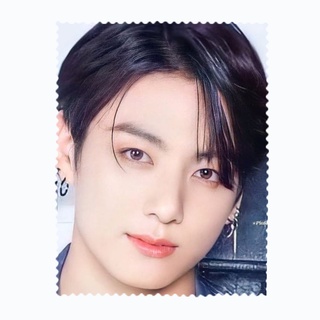 ผ้าเช็ดแว่นตา ผ้าเช็ดแว่น ผ้าเช็ดเลนส์ ผ้าเช็ดจอ จองกุก Jungkook BTS