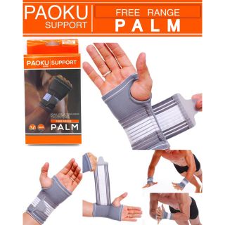 Paoku Support free Range Palm ผ้าพันข้อมือ ใส่ป้องการบาดเจ็บ เล่นกีฬา ผ่อนคลายกล้ามเนื้อ