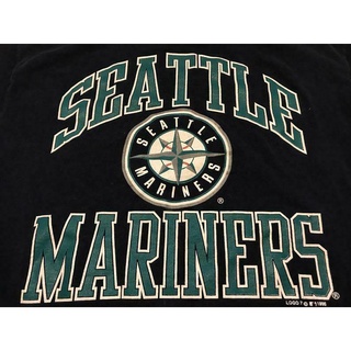 ใหม่ เสื้อยืดลําลอง แขนสั้น พิมพ์ลายทีมเบสบอล Seattle Mariners 1995 Champs Fan สไตล์วินเทจ สําหรับผู้ชาย TYUI7842