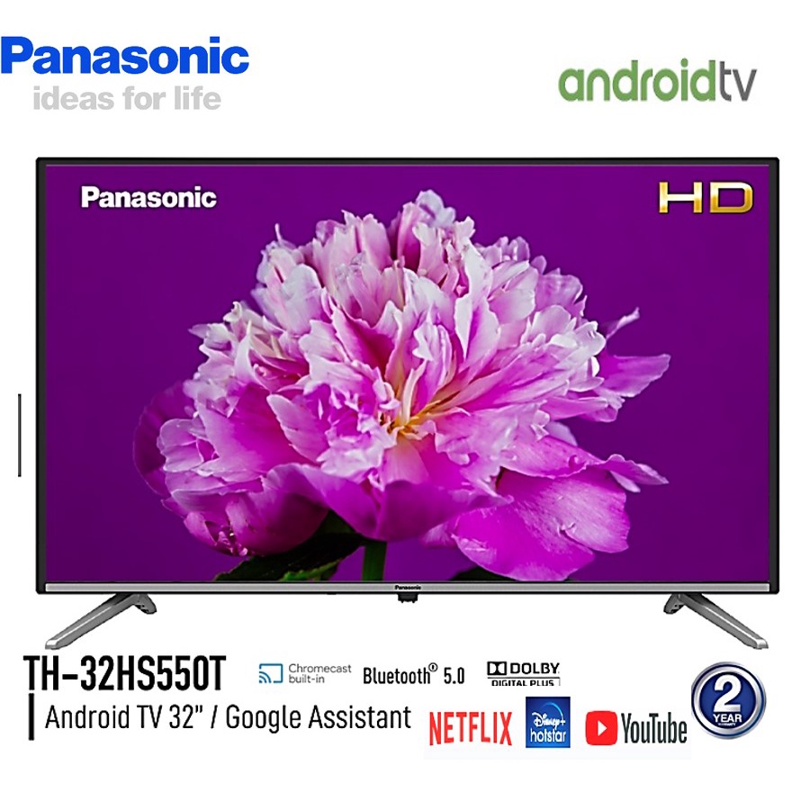 smart-tv-panasonic-สมารท์ทีวี-hd-led-32นิ้ว-android-tv-internet-รุ่น-th-32hs550t-ประกัน-2-ปี