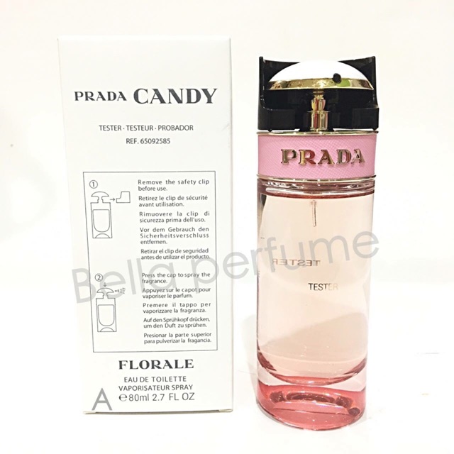 Prada Candy Florale edt 80ml. Tester | Shopee Thailand