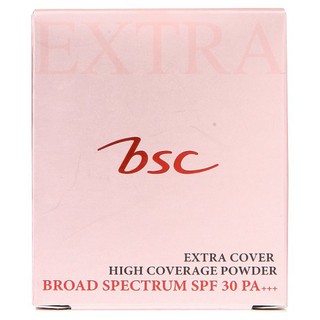BSC extra cover high coverage powder broad spectrum SPF 30+++ (บีเอสซี ซุปเปอร์ เอ็กซ์ตร้า คัฟเวอร์ เอสพีเอฟ)