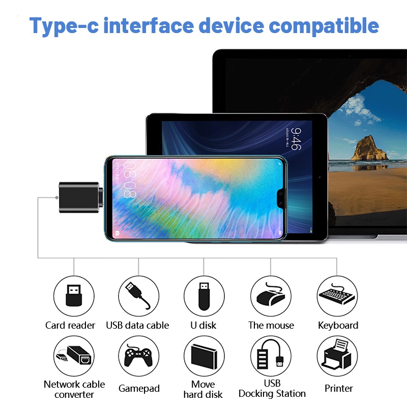 ตัวแปลง-usb-otg-type-c-เป็น-usb-อะแดปเตอร์-usb-3-1-type-c-เป็น-usb-3-0-usb-c