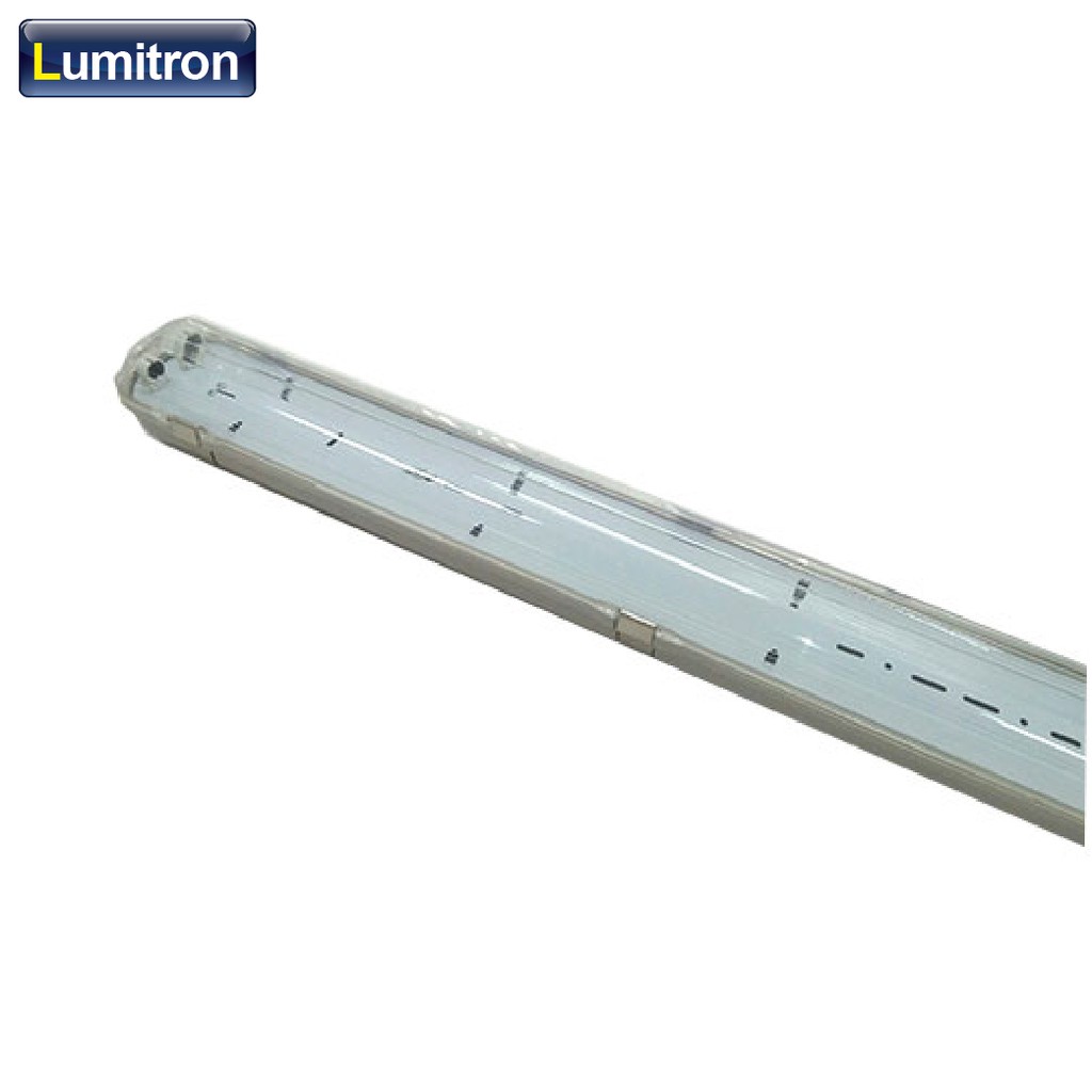 ภาพหน้าปกสินค้าLUMITRON โคมไฟกันน้ำ/กันฝุ่น 2x28W T5 ฟลูออเรสเซนต์ รุ่น AQPT5-228FL-SS หลอด 28W T5 ยาว 120ซม. ราคาโคมเปล่า จากร้าน lumitronlighting บน Shopee