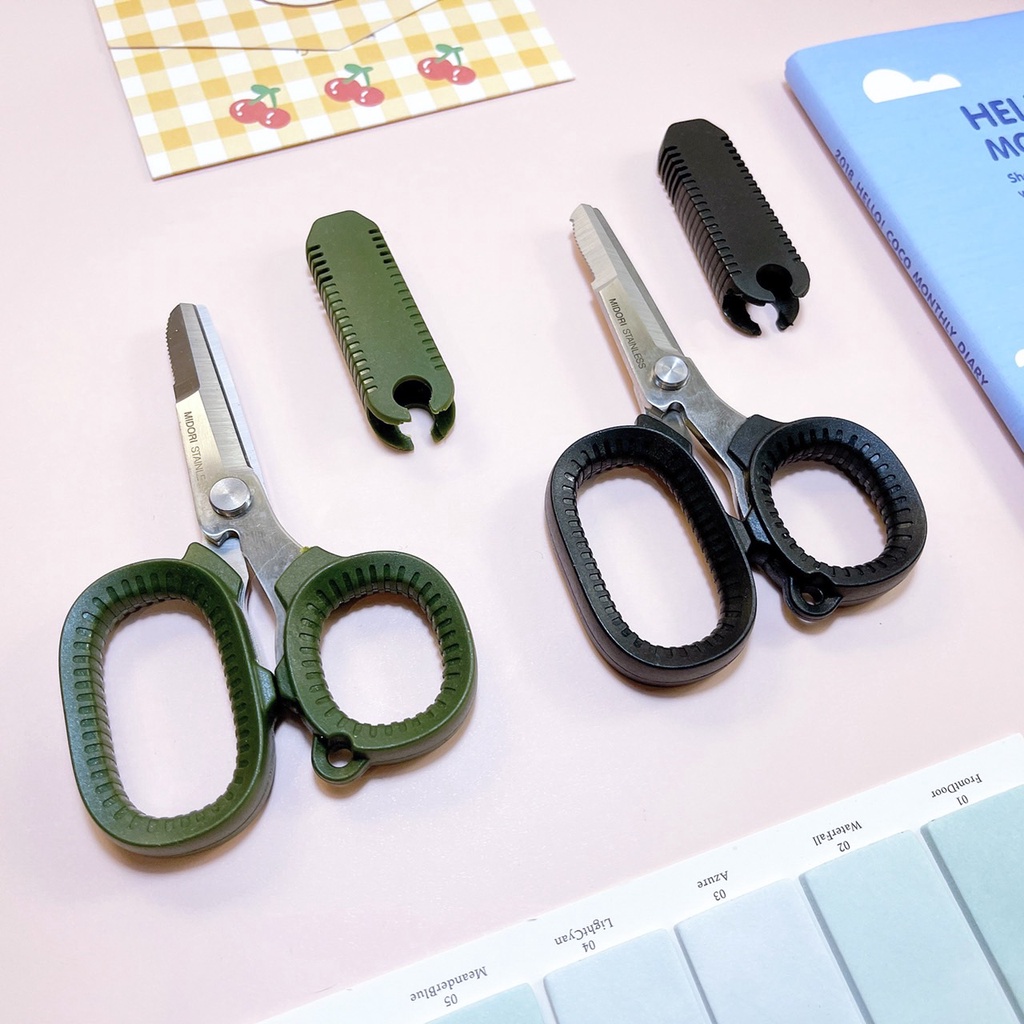 Midori Portable Multi Scissors - กรรไกรอเนกประสงค์แบบพกพา | Shopee Thailand