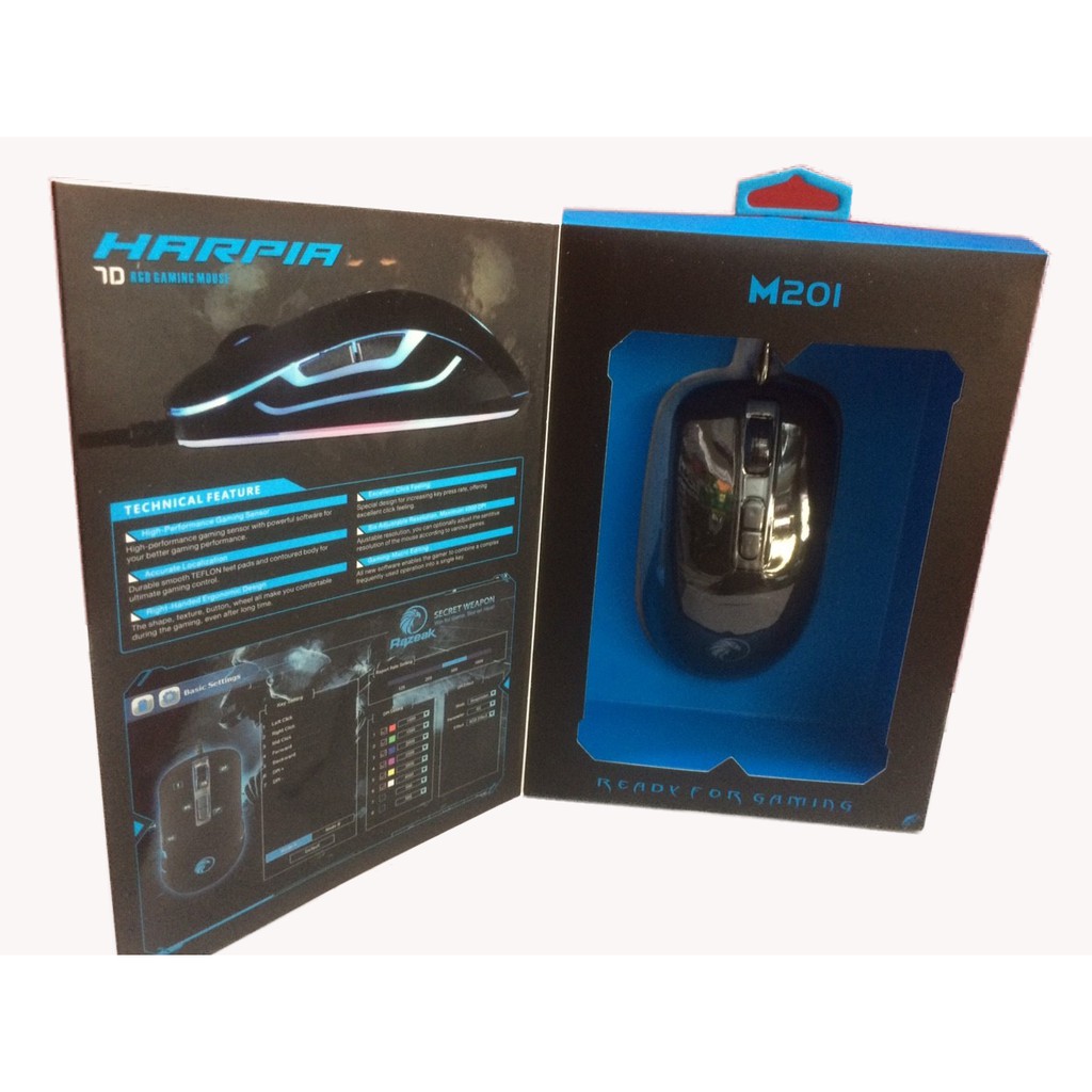 Razeak Gaming Mouse with Macro Keys รุ่น M201 (เมาส์มาโครเกม M201 ...