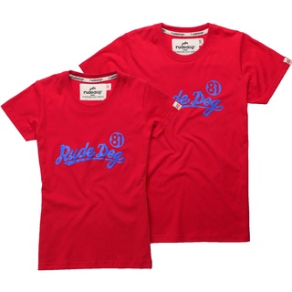 rudedog T-shirt เสื้อยืด รุ่น Highway (ผู้ชาย) แฟชั่น คอกลม ลายสกรีน ผ้าฝ้าย cotton ฟอกนุ่ม ไซส์
