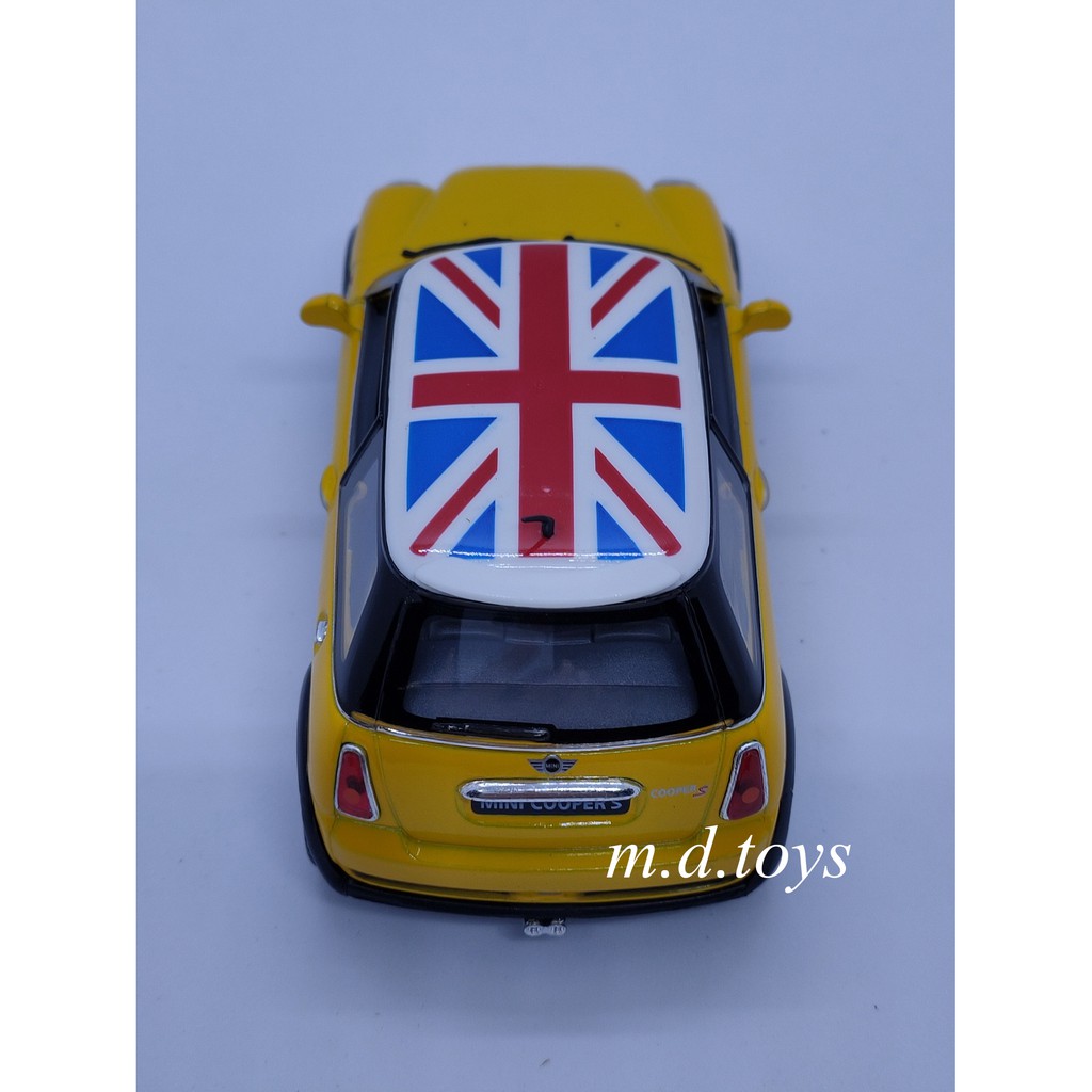 ภาพสินค้ารถโมเดลเหล็ก Mini Cooper S w flag printing จากร้าน m.d.toys บน Shopee ภาพที่ 8