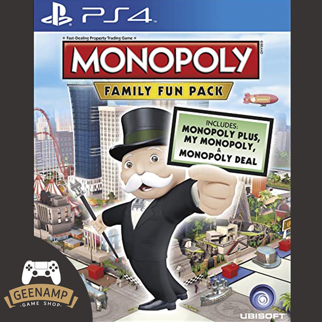 (คูปองShopee 10.10) PS4 [มือ1] MONOPOLY : FAMILY FUN PACK (R1/US)(EN ...