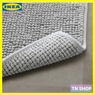 TOFTBO ทอฟท์บู พรมเช็ดเท้า IKEA สีเทา-ขาว, สีเบจเข้ม.สีเทอร์ควอยซ์ หลากสี ขนาด 40x60 ซม