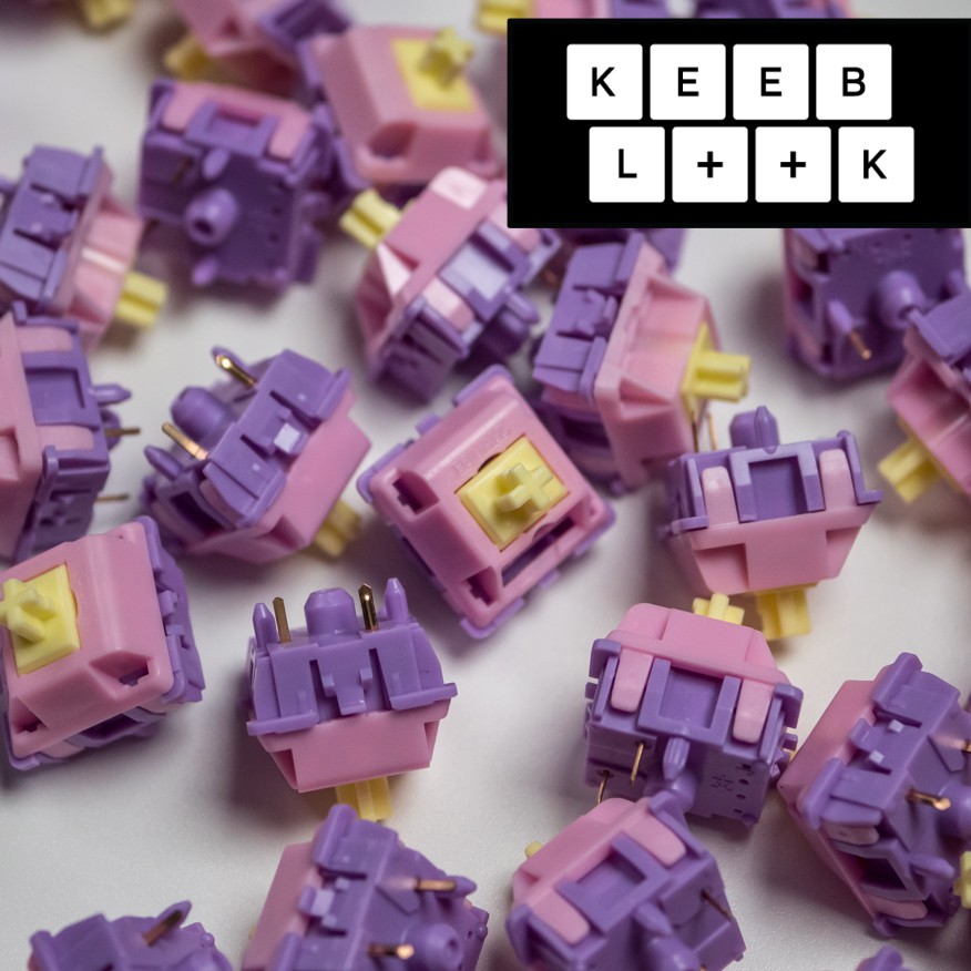 [10 ชิ้น] C3 Banana Split Switch 5 pin สวิตช์ Mechanical Keyboard